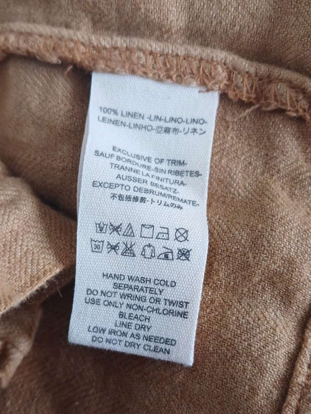 Free People XS Linen Skirt - Picture 7 of 10